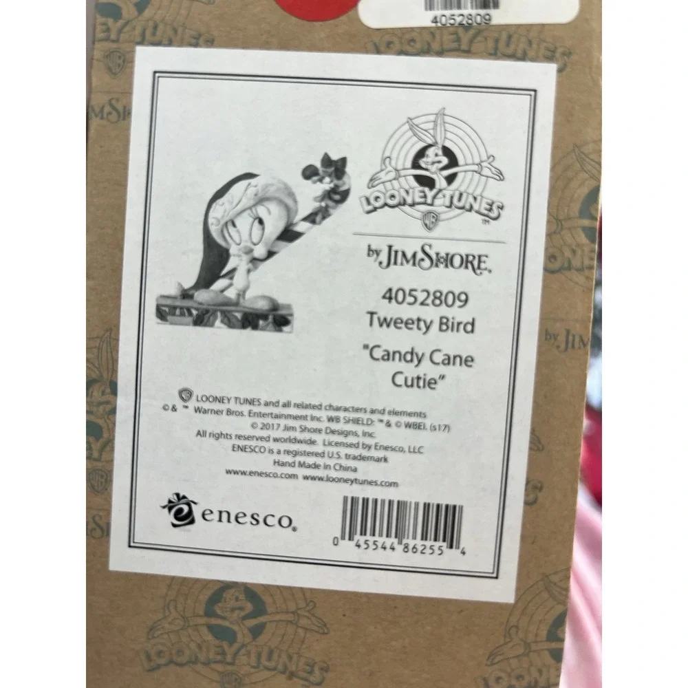 Jim Shore 2017 Looney Tunes Christmas Tweety Bird 4052809 
